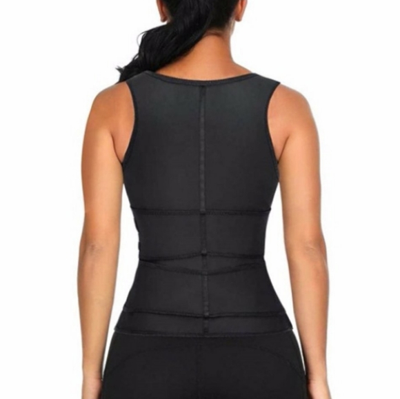 Neoprene Waist Trainer Body Shaper Compress Vest - Picture 2 of 4